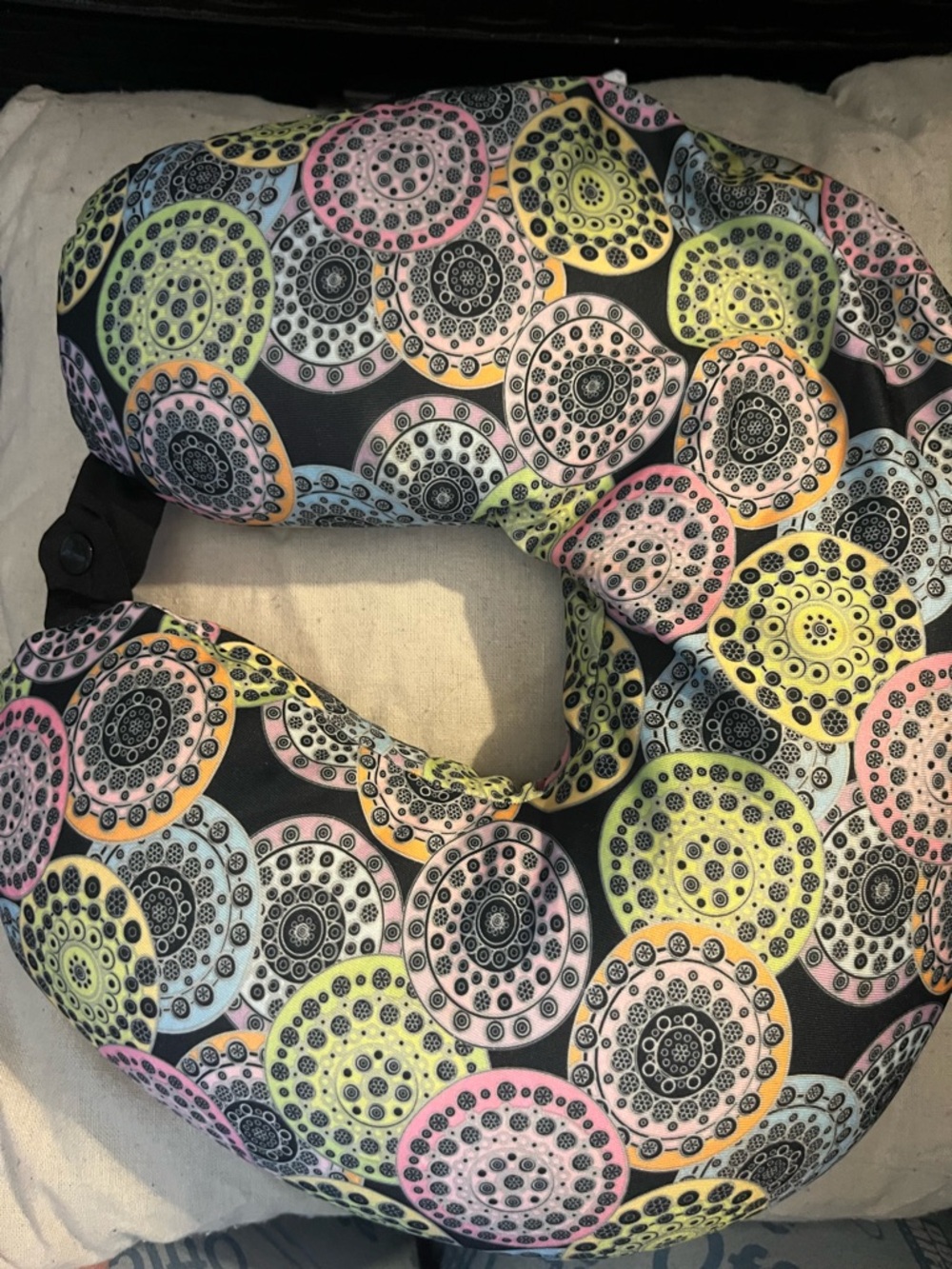 Beaded Neck Pillow